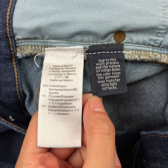 Madewell 9" Mid-Rise Skinny Jeans in Hayes Wash Size 32 Button Fly J9491 Denim - Picture 12 of 16